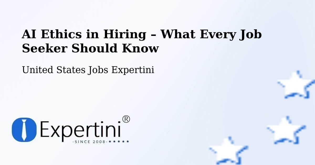AI Ethics in Recruitment & Hiring – Trinity - Trinity, United States Jobs Expertini