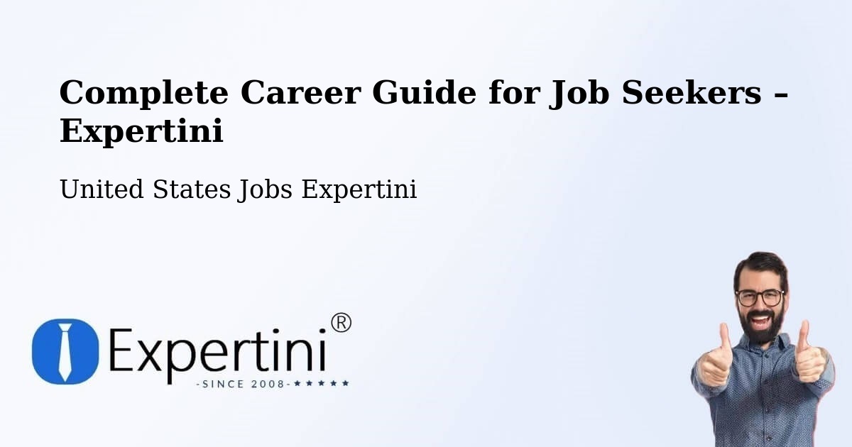 Career Guide for Job Seekers – Trinity - Trinity, United States Jobs Expertini