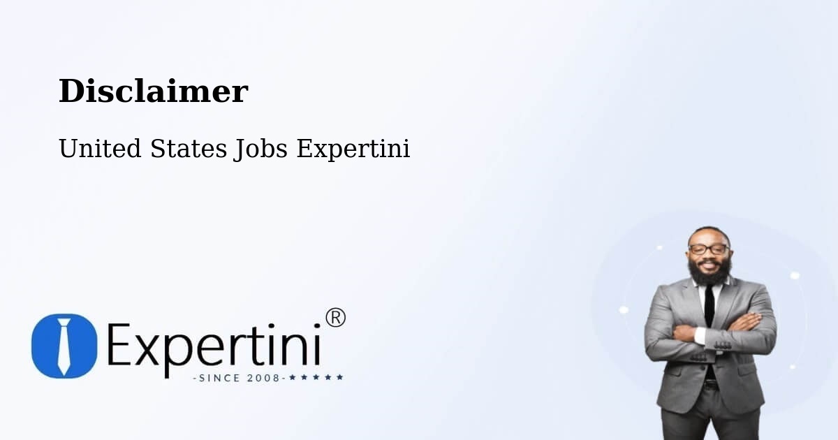 Disclaimer – Trinity - United States Jobs Expertini