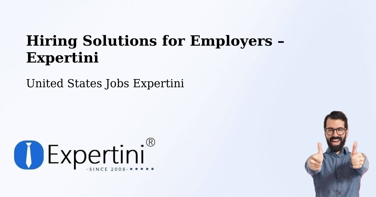 Hiring Solutions for Employers in Trinity - Trinity, United States Jobs Expertini