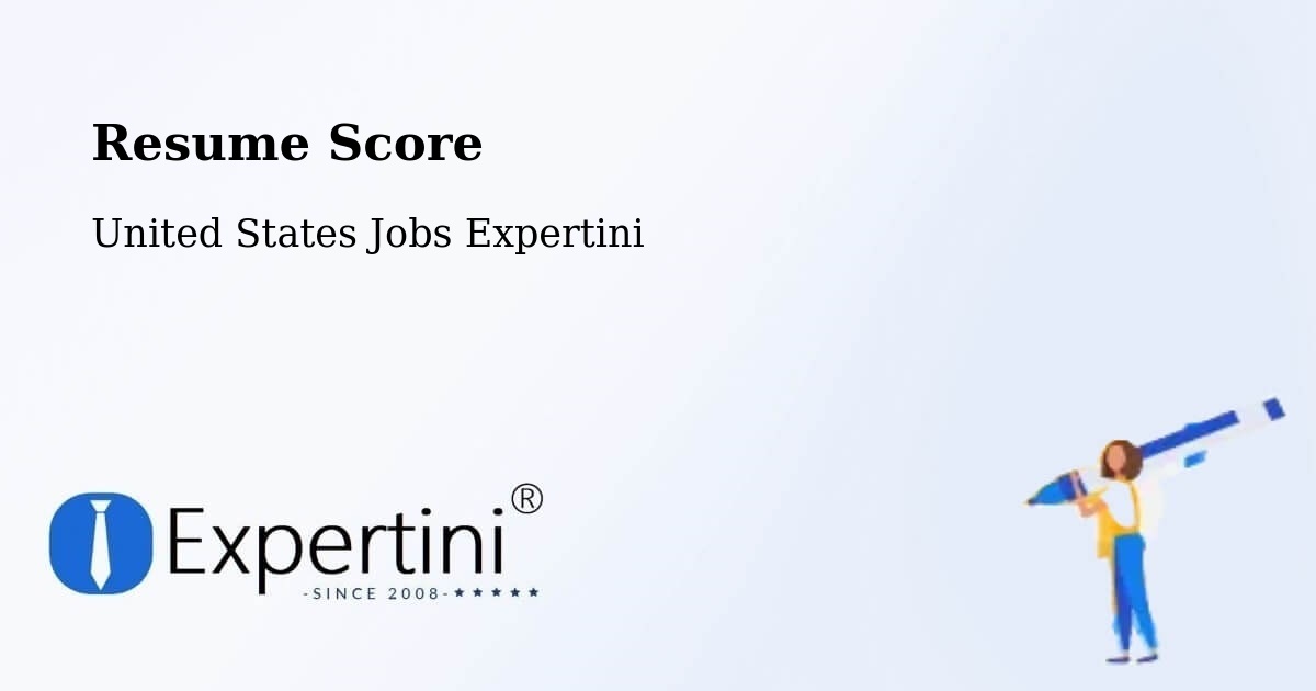 Resume Score & Job Description Match Tool – Trinity - United States Jobs Expertini
