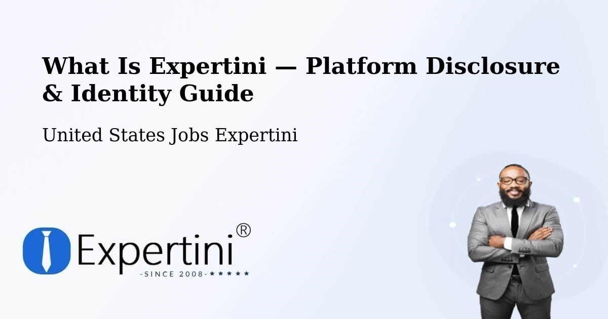 What Is Expertini — Platform Disclosure & Identity Guide – Trinity
